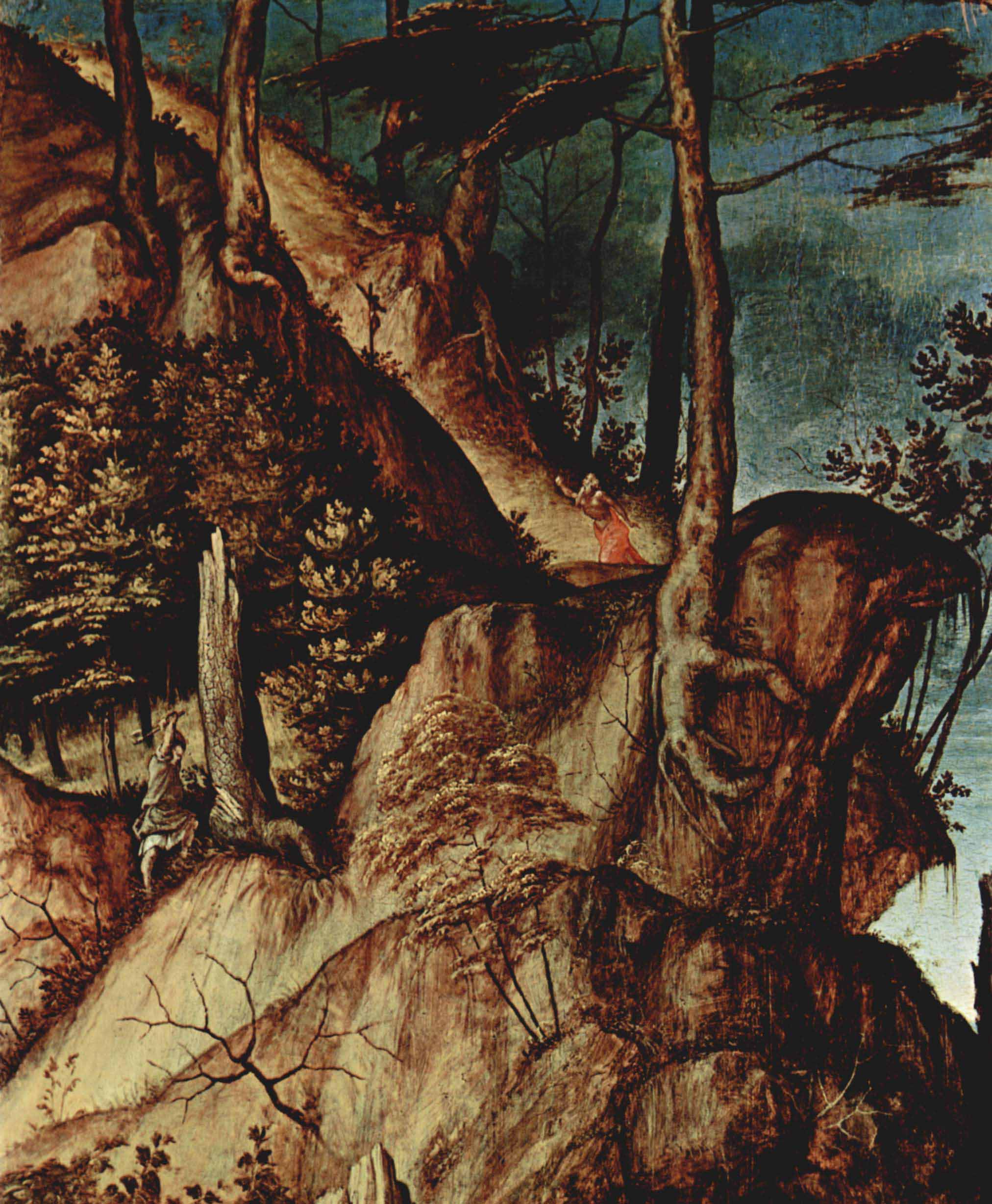 Lorenzo Lotto Hieronymus in der Wuste